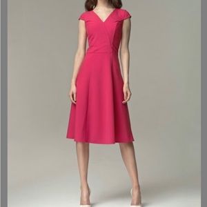 Midi dress size 42 European sizing fits more like L